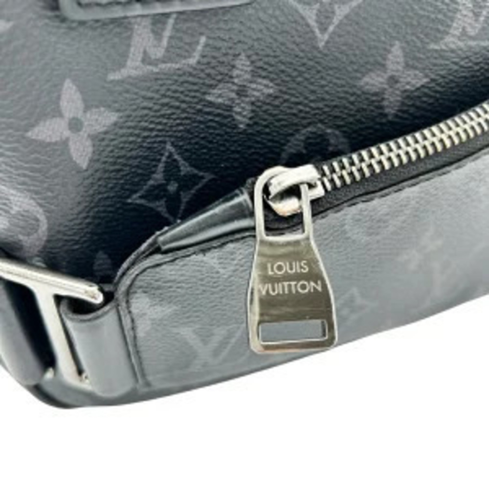 LOUIS VUITTON Monogram Eclipse Black Bum Bag Black Shoulder
